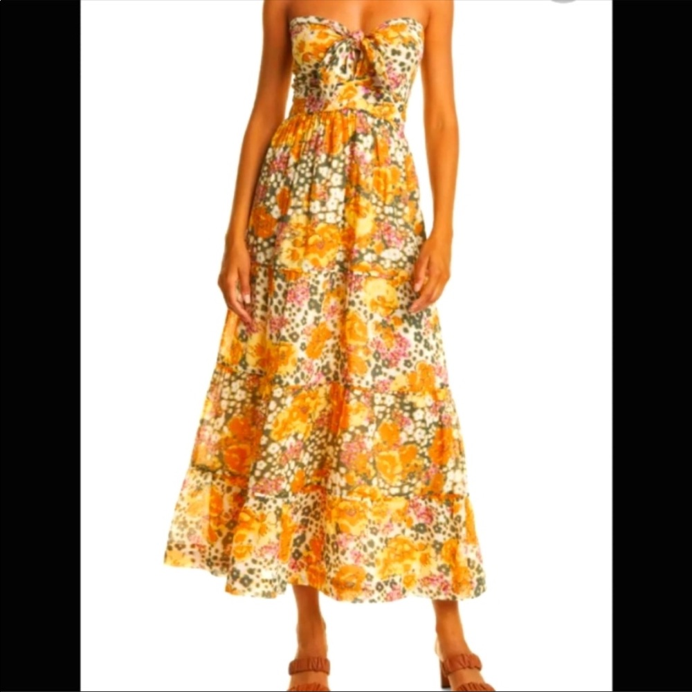 Ba&sh maxi dress size 2